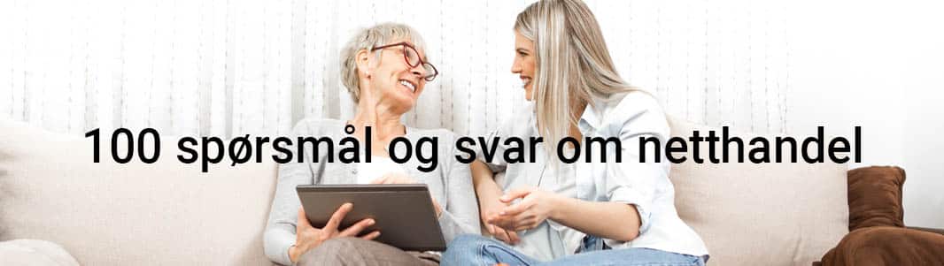 100 vanlige spørsmål og svar om netthandel