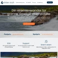 kilden kraft forside grønn strøm