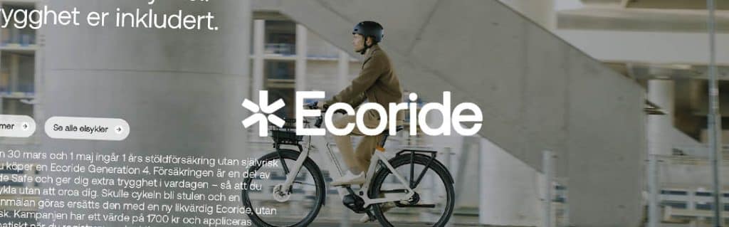 ecoride nettbutikk logo